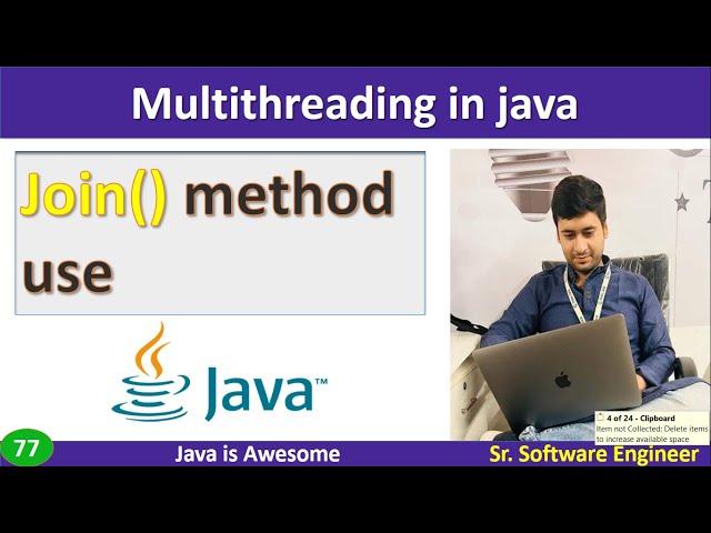 Join() method use in Java with example