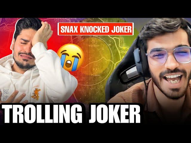 Joker Ko Troll Karne ki Buri Aadat Lag Gayi Hai *BGMI HIGHLIGHT!