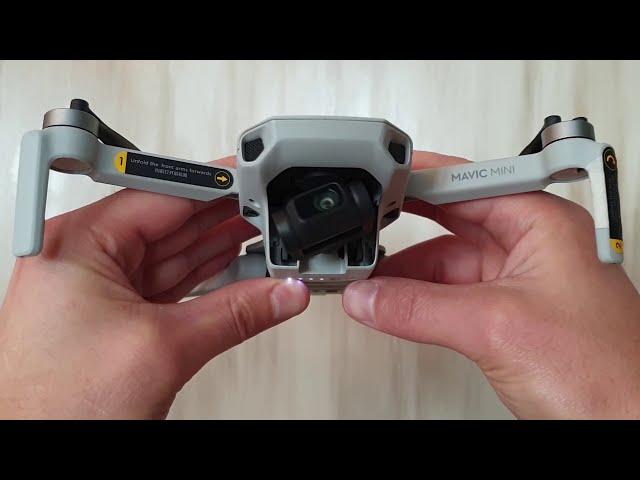 DJI Mavic Mini. Solution for Gimbal Stuck 40002 Error | Решение проблемы "стабилизатор заблокирован"