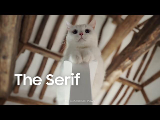 The Serif: Ambient Mode | Samsung