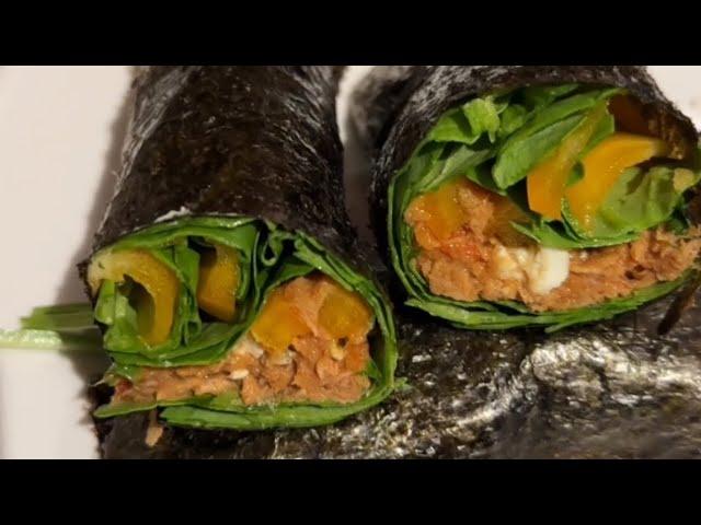 Spinach & Tuna Roll-ups