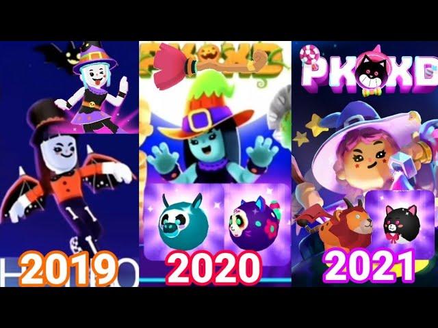 هالوين PKXD 2019 VS 2020 VS 2021  ¶ evolution Halloween PKXD  2019 VS 2020 VS 2021