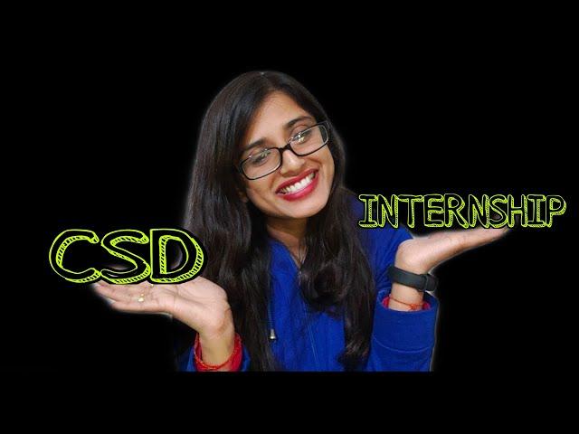 CSD vs Internship || Cognizant