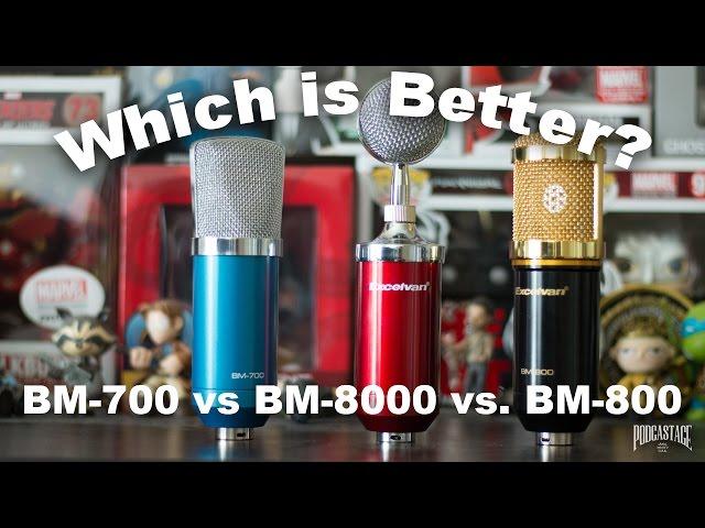 BM-700 vs. BM-800 vs. BM-8000 Comparison (Versus Series)