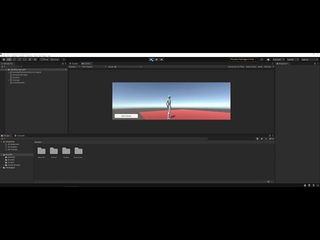 Basic UI Quit Button in Unity