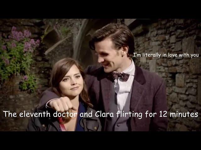 The eleventh doctor and Clara flirting for 12 minutes