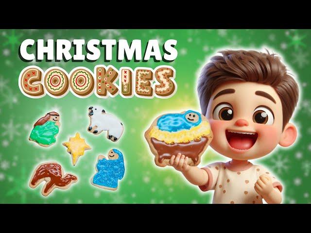 Christmas Cookies and the Story of Baby Jesus for Kids!