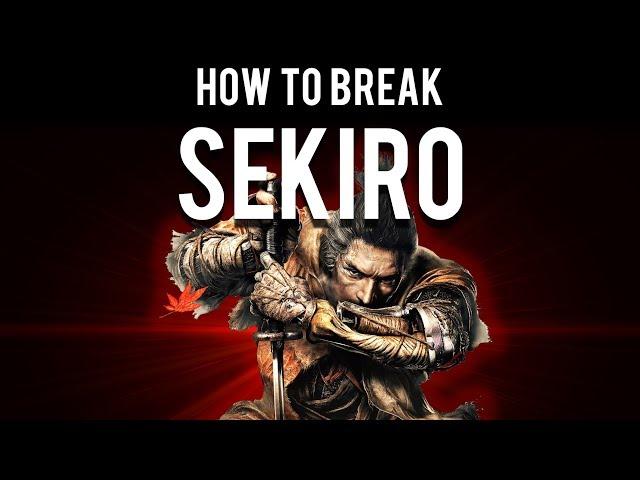 How to Break Sekiro (Fewest Boss possible)