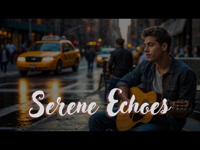 Serene Echoes | Romantic Acoustic Guitar | Soft Ballad Love Song | Male Vocal | Nuvio Music 2024