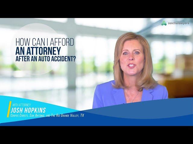 Hurt in a Car Accident - How Much Does an Attorney Cost? | Texas Injury Lawyer