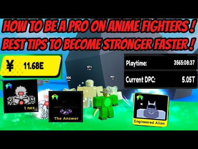 How to be a Pro on Anime Fighters !!! Best Tips to become stronger faster !!! - Anime Fighters