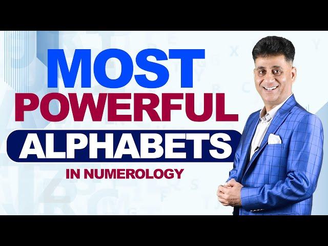 Most powerful Alphabet in Numerology I Numerology I Arviend Sud