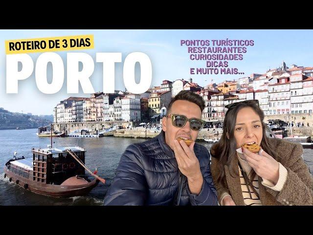 O que fazer no PORTO | ROTEIRO de 3 DIAS | Portugal