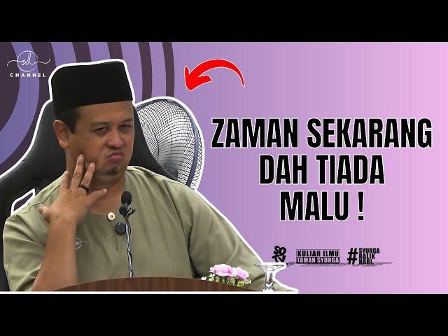 SYAMSUL DEBAT | ZAMAN SEKARANG DAH TIADA MALU !