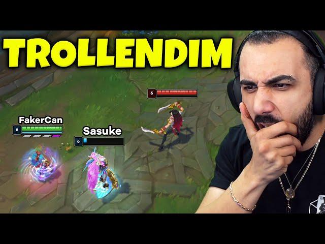 SASUKE BENİ ÇILDIRTTI!! EKİP TARAFINDAN TROLLENDİM!! LOL CHALLENGE | Barış Can