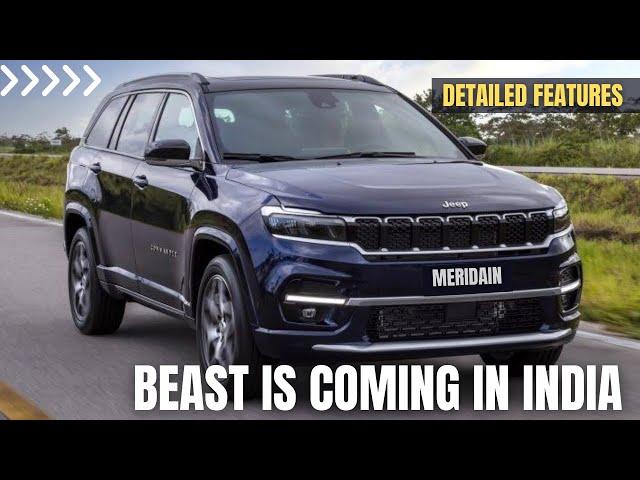 Jeep Meridian 2022 Launched in India | Game Changer, Looks, Features, Price