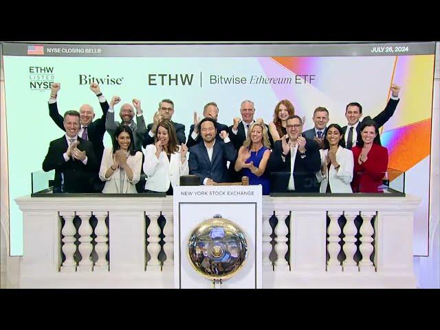 Bitwise Asset Management Rings The Closing Bell