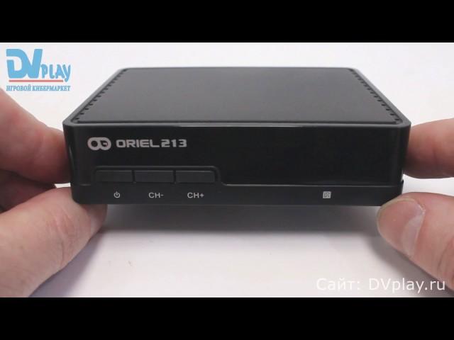 Oriel 213 - обзор DVB-T2 ресивера