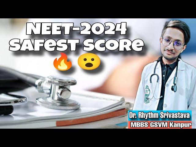 NEET-2024 Safest Score ?? Last Score to get Government MBBS Seat in Past 5 years 