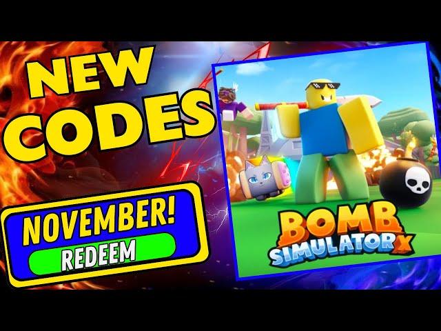 NEW CODES ROBLOX Bomb Simulator X CODES 2024 | Bomb Simulator X CODES | Bomb Simulator X