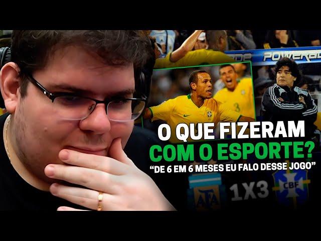 CASIMIRO REAGE: ARGENTINA 1 X 3 BRASIL - ELIMINATÓRIAS DA COPA DE 2010  | Cortes do Casimito