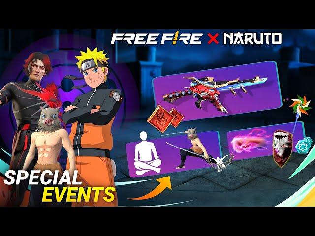 FREE FIRE x NARUTO l EVO BONANZA EVENT FREE FIRE l FREE FIRE NEW EVENT l FF NEW EVENT