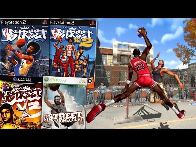 I played EVERY NBA Street Game in 1 video