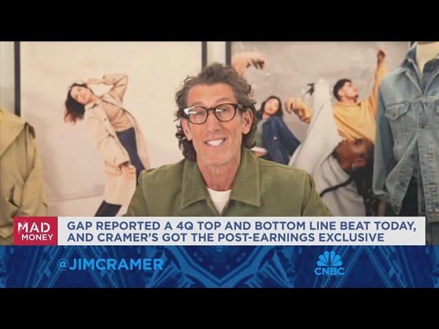 GAP CEO Richard Dickson sits down with Jim Cramer