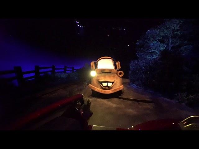 4K Radiator Springs Racers Front Row POV at Cars Land in Disney's California Adventure