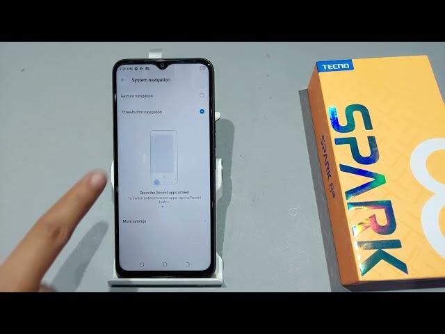 Tecno spark 8,8c,8t back button change | Tecno spark 8 me back button left right kaise karen