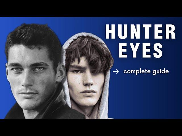 How to Get Hunter Eyes [Part 1]: Fixing Upper Eyelid Exposure