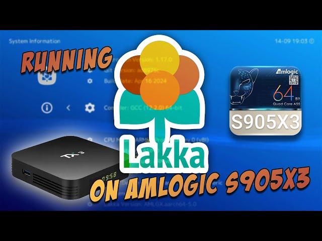 Installing Lakka on S905x3 Android TV Box (Tanix TX3)