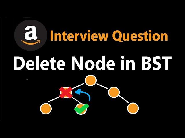 Delete Node in a BST - Leetcode 450 - Python