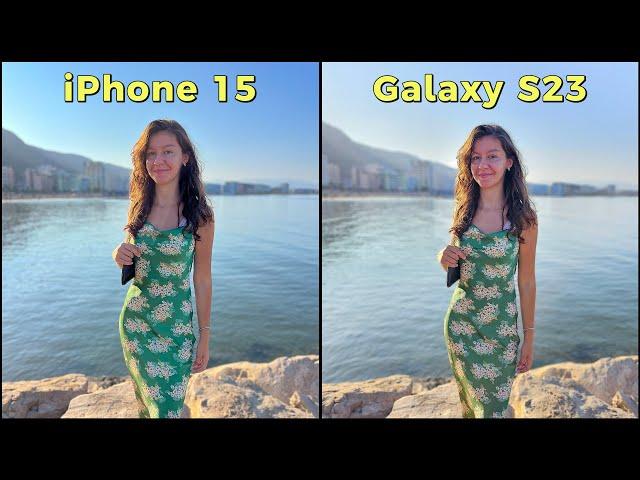 iPhone 15 vs Samsung Galaxy S23 Camera Test