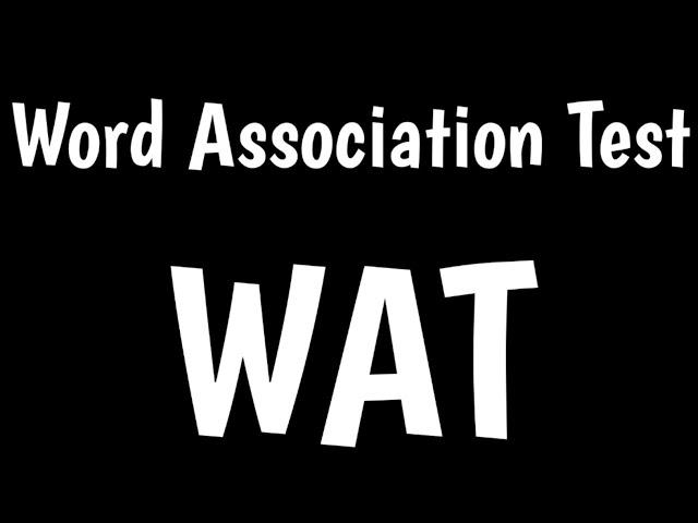 Word Association Test | WAT Test | Why WAT Test Is Done |