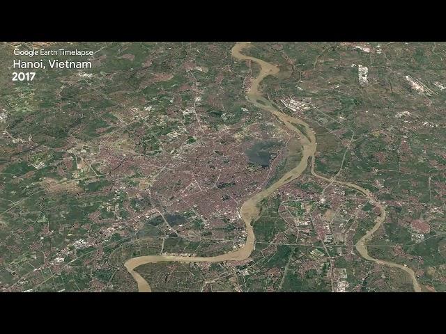 Hanoi, Vietnam - Earth Timelapse