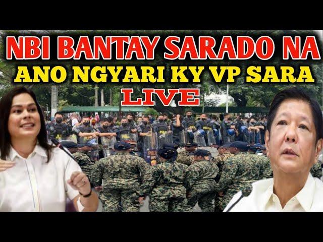 LIVE NBI VP SARA ANONG NANGYARI