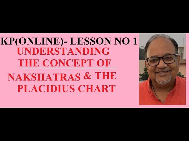 KP ONLINE CLASS ( LESSON 1 ) ==   UNDERSTANDING NAKSHATRAS