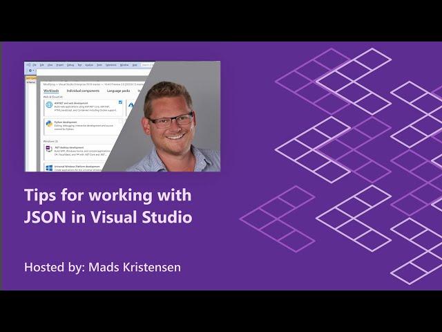 Tips for working with JSON in Visual Studio