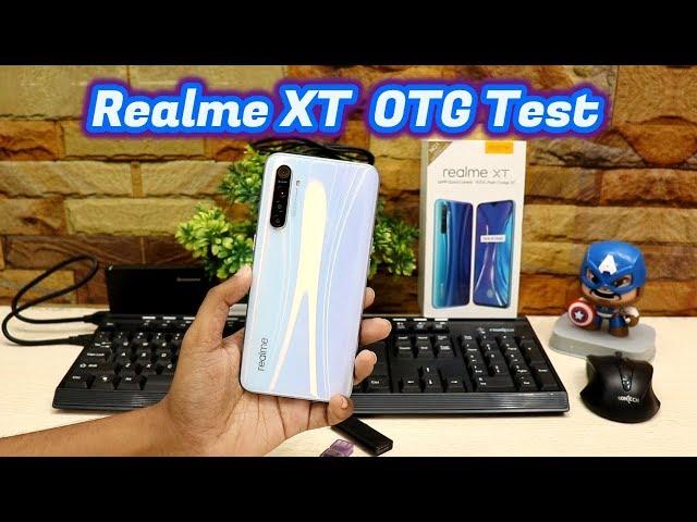 Realme XT USB OTG & Hard Disk Support Test (Hindi)