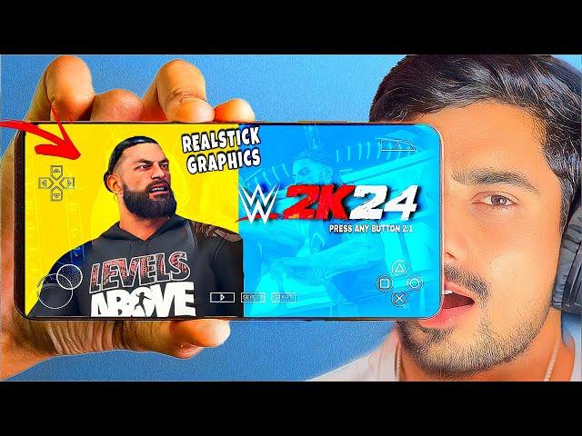 Finally ANDRO CP IS BACK !! WWE 2K24 PPSSPP FOR MOBILE | WWE 2K24 PSP