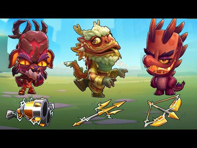 *Legendary* | Dragon Nico | Dragon Donna | Dragon Rubie | Zooba #132