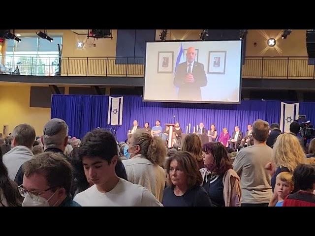 St. Louis Rally in Support of Victims of Hams Terror: Israeli Consul Maor Elbaz-Starinsky Speaks