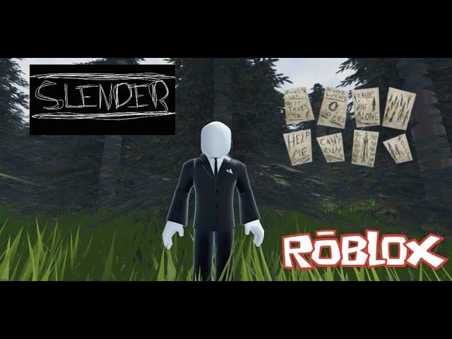 Slenderman A ROBLOX Short Film