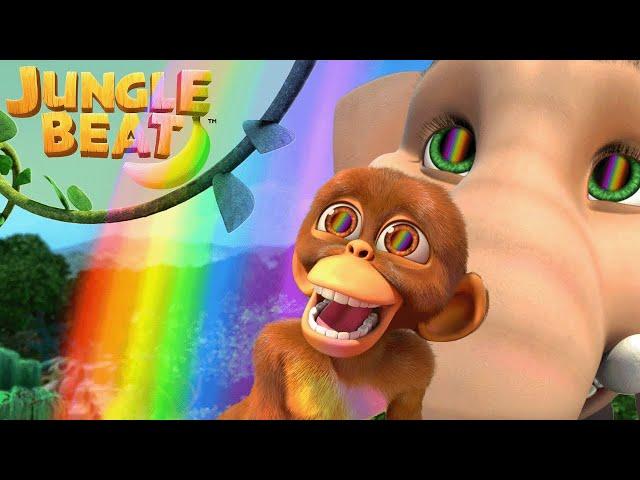 Rainbow Rising | Jungle Beat | Cartoons for Kids | WildBrain Zoo