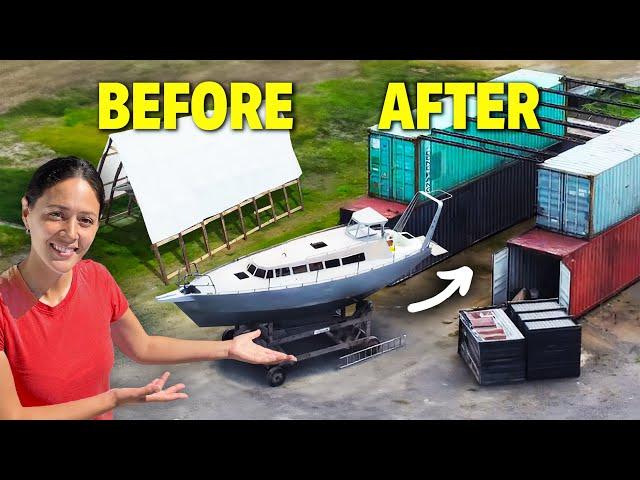 Building a SHIPPING CONTAINER Workshop ️ Ep67 - PART 1