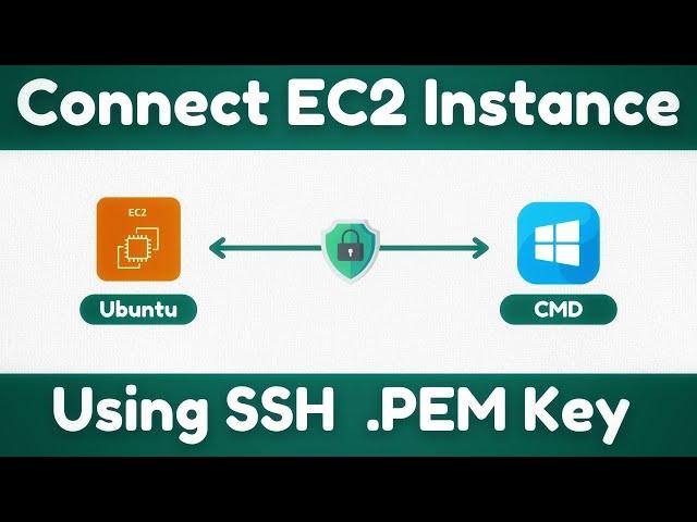 How to Connect EC2 Instance Using SSH From Windows With (.PEM Key) Step by Step