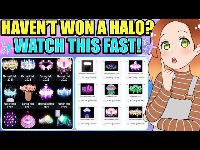 GET A HALO FOR FREE! EASY Guide To Win Your First Halo In ROYALE HIGH!