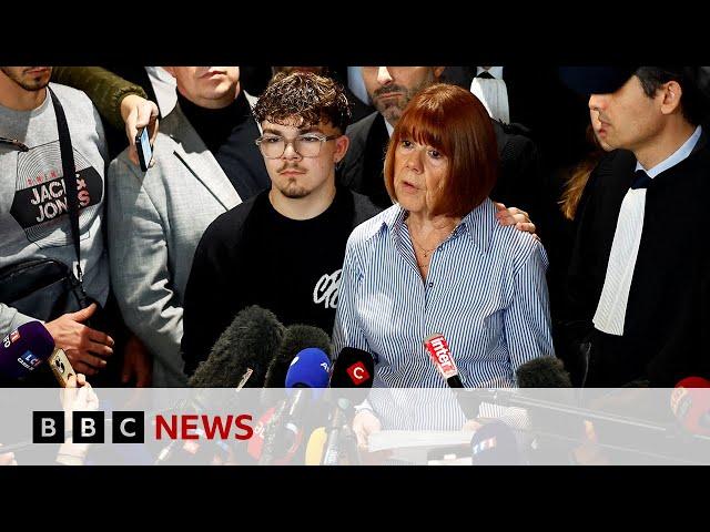 Gisèle Pelicot speaks outside court after ex-husband jailed in mass rape trial | BBC News