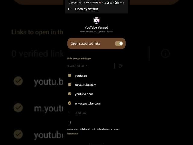 Open youtube links with app only fix links opening on chrome 2022 guide